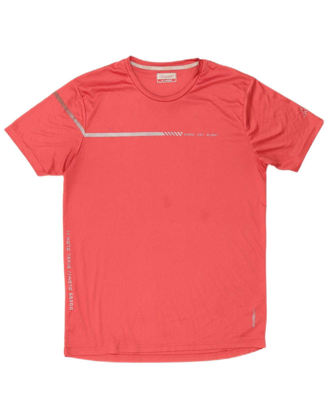 Ανδρικό T-Shirt Kappa Top XL Red Polyester