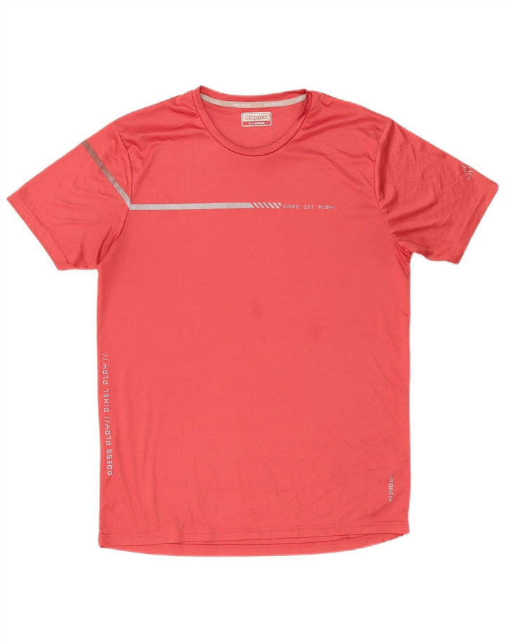 Ανδρικό T-Shirt Kappa Top XL Red Polyester