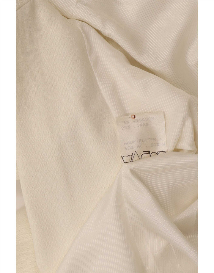 Viventy Γυναικείο τζάκετ ζιβάγκο με 3 κουμπιά EU 40 Medium Off White