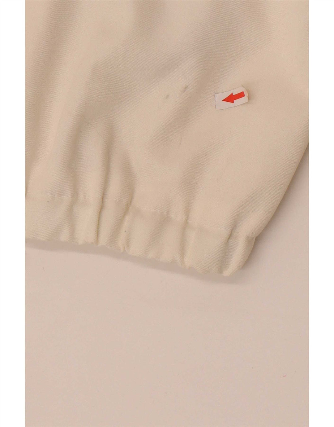 Vintage Γυναικείο Bomber Jacket IT 46 Large White Colourblock Polyester