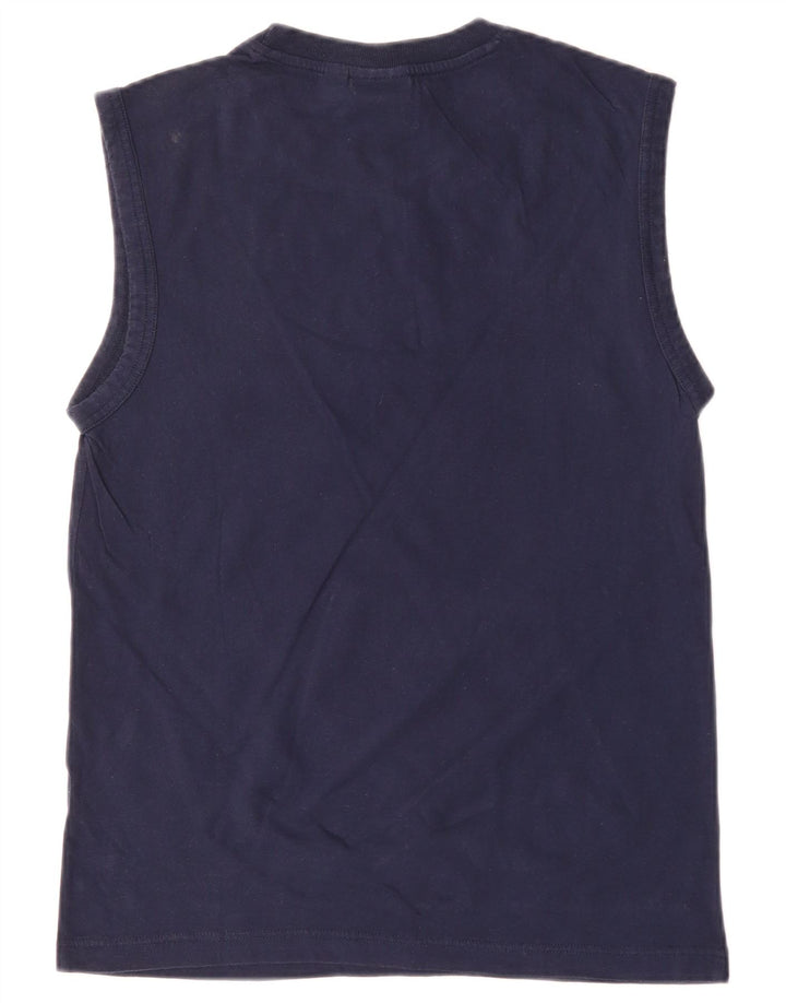 Γυναικείο γραφικό γιλέκο FILA Top UK 18 XL Navy Blue Cotton