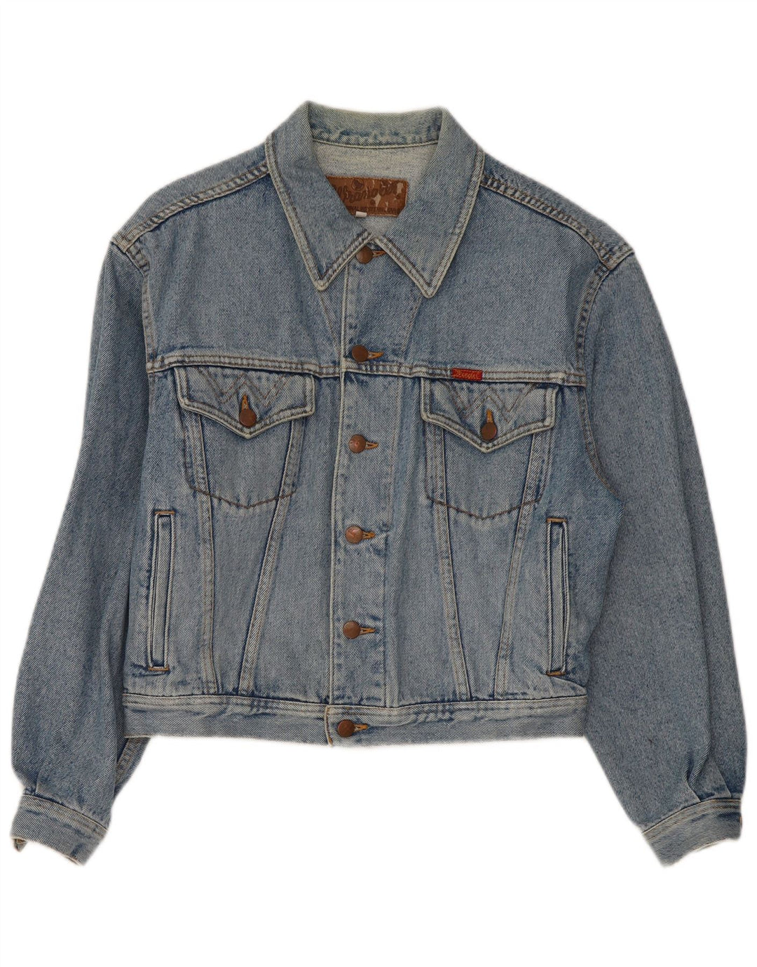 Ανδρικό τζιν μπουφάν Wrangler UK 36 Small Blue