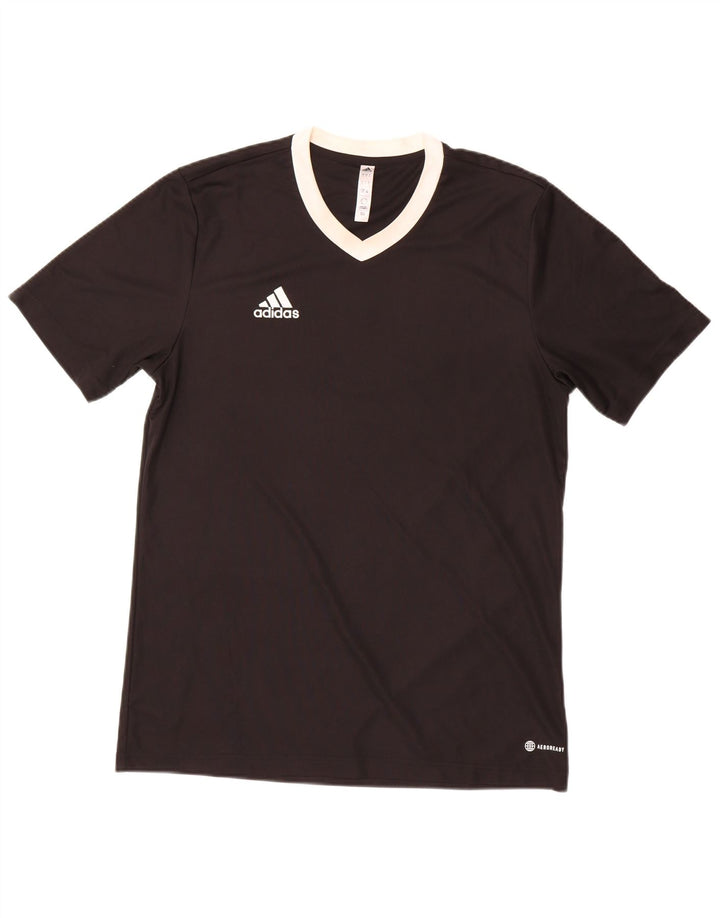 Adidas Ανδρικό T-Shirt Aeroready Top Large Μαύρο Πολυεστέρας