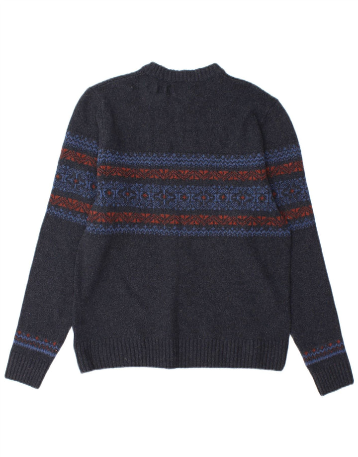 Marks & Spencer Boys Crew Neck Jumper πουλόβερ 13-14 ετών Small Grey