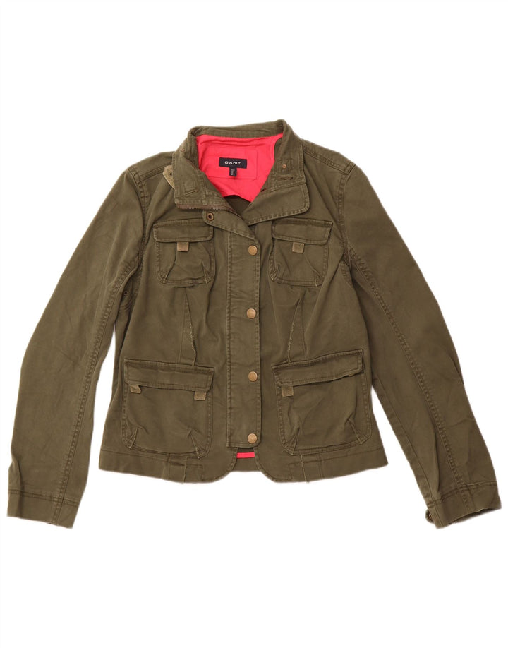 Gant Γυναικείο Utility Jacket UK 14 Large Khaki Cotton
