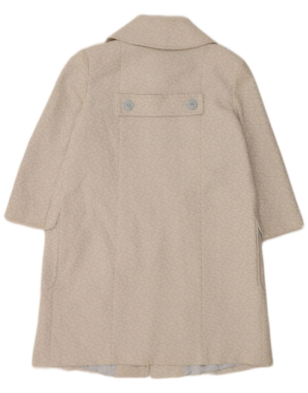 Paul Costelloe Γυναικείο πανωφόρι 3/4 μανίκι UK 12 μεσαίο μπλε γεωμετρικό