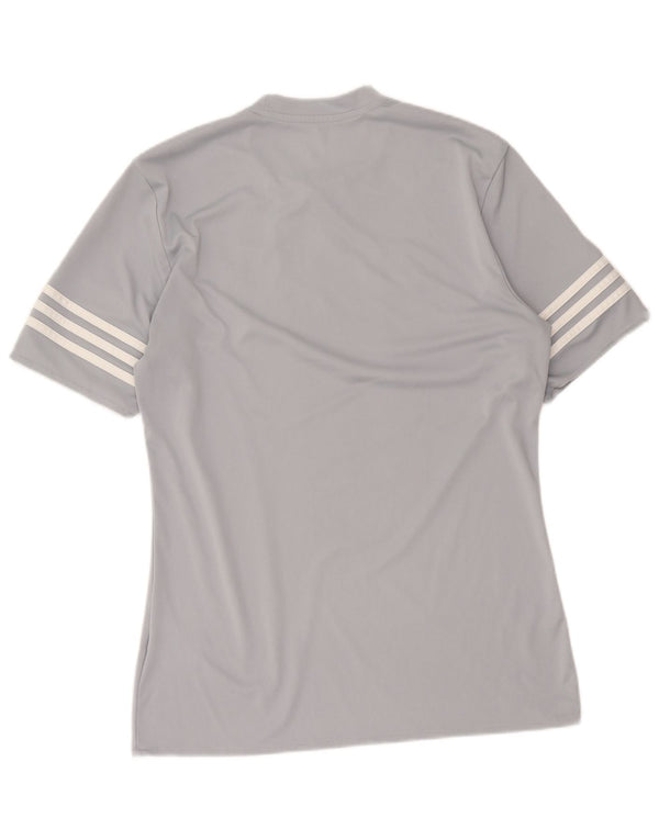 Ανδρικό T-Shirt Climalite Adidas Top Medium Grey Polyester