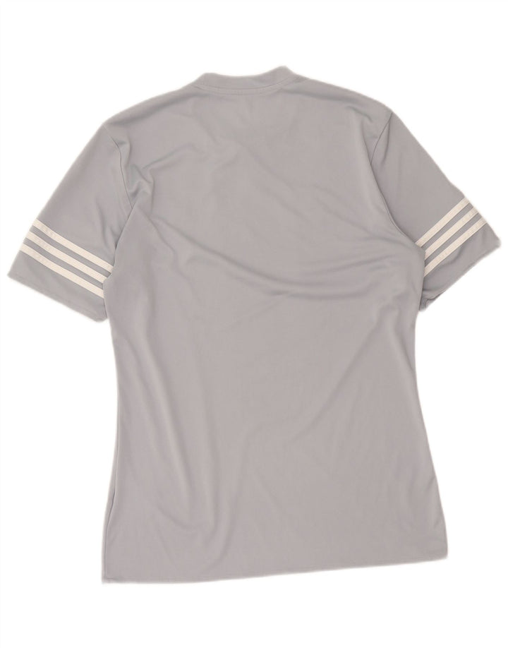 Ανδρικό T-Shirt Climalite Adidas Top Medium Grey Polyester