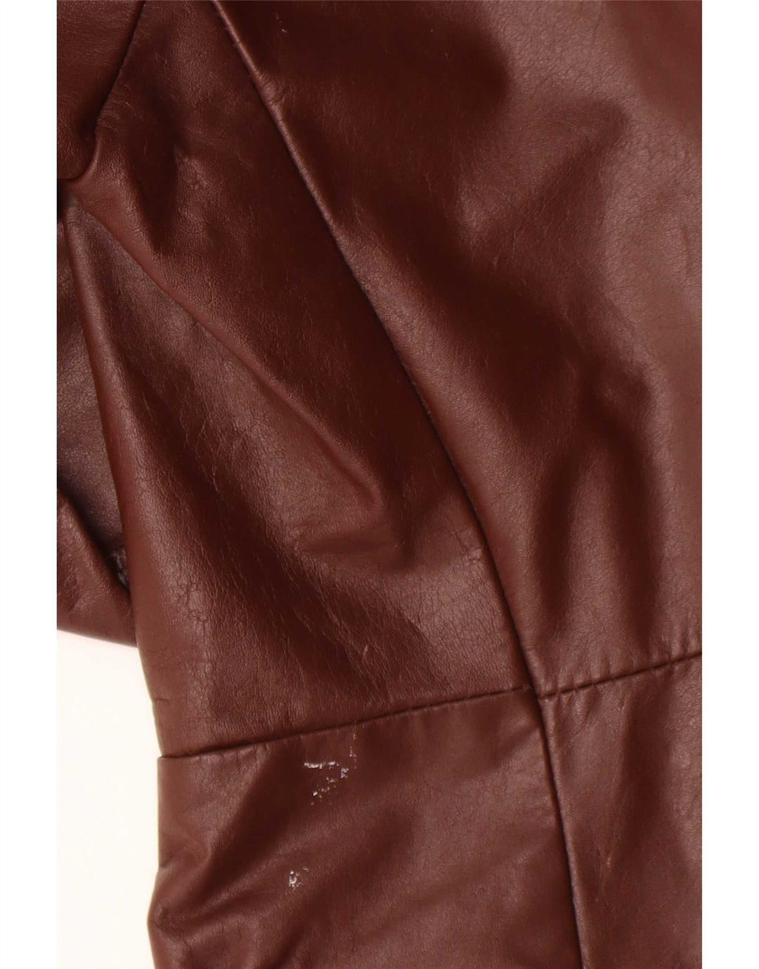 Jean Pierre Ανδρικό δερμάτινο σακάκι 2 κουμπιών UK 38 Medium Brown