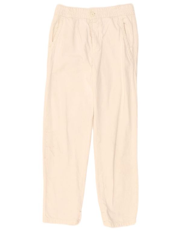 Zara Ανδρικό ίσιο παντελόνι Chino Small W30 L29 Off White