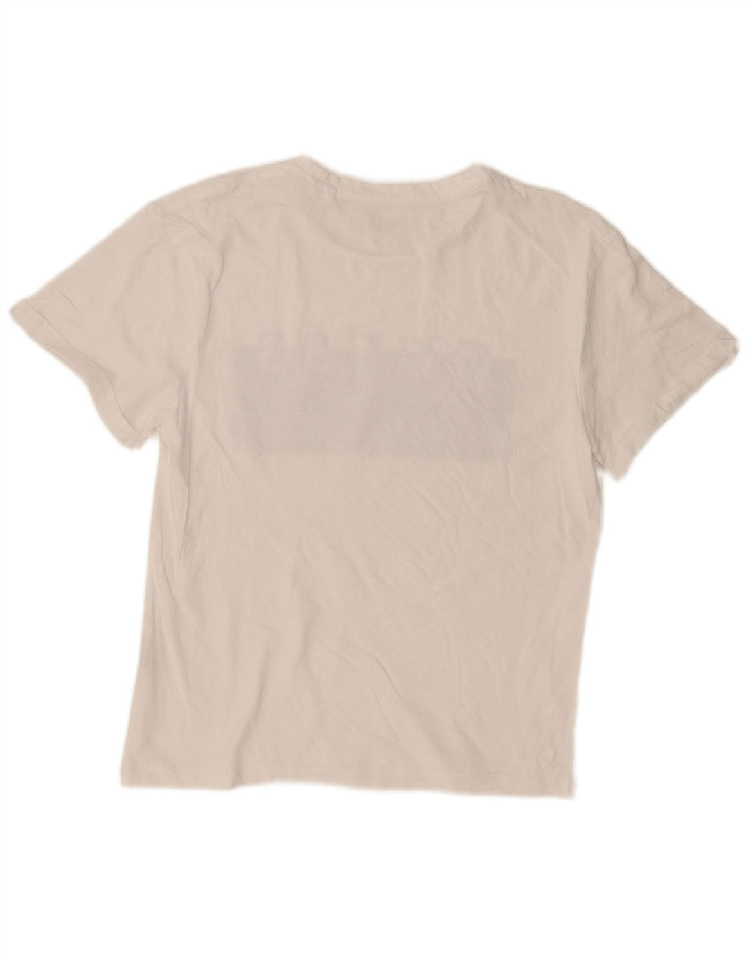 Γυναικείο γραφικό μπλουζάκι Guess Top UK 14 Medium White