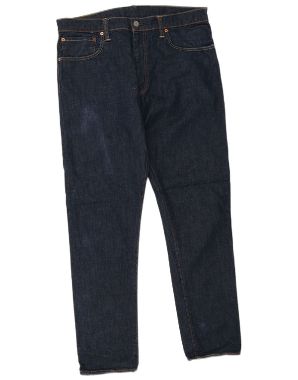 Levi's Mens 520 Tapered Jeans W36 L32 Blue Cotton