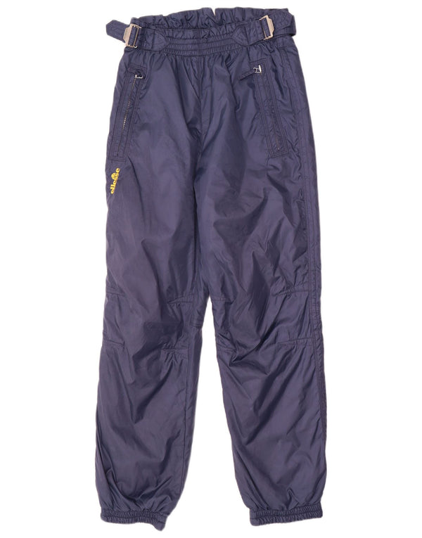 Ellesse Womens Joggers Windbreaker Trousers UK 14 Large Navy Blue