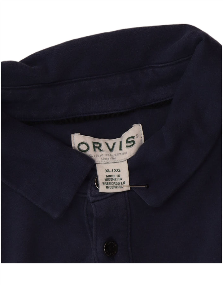 Ανδρικό μπλουζάκι πόλο Orvis XL Navy Blue