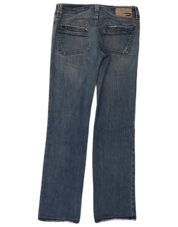 DIESEL Γυναικείο Keate Straight Jeans W28 L29 Μπλε Βαμβακερό