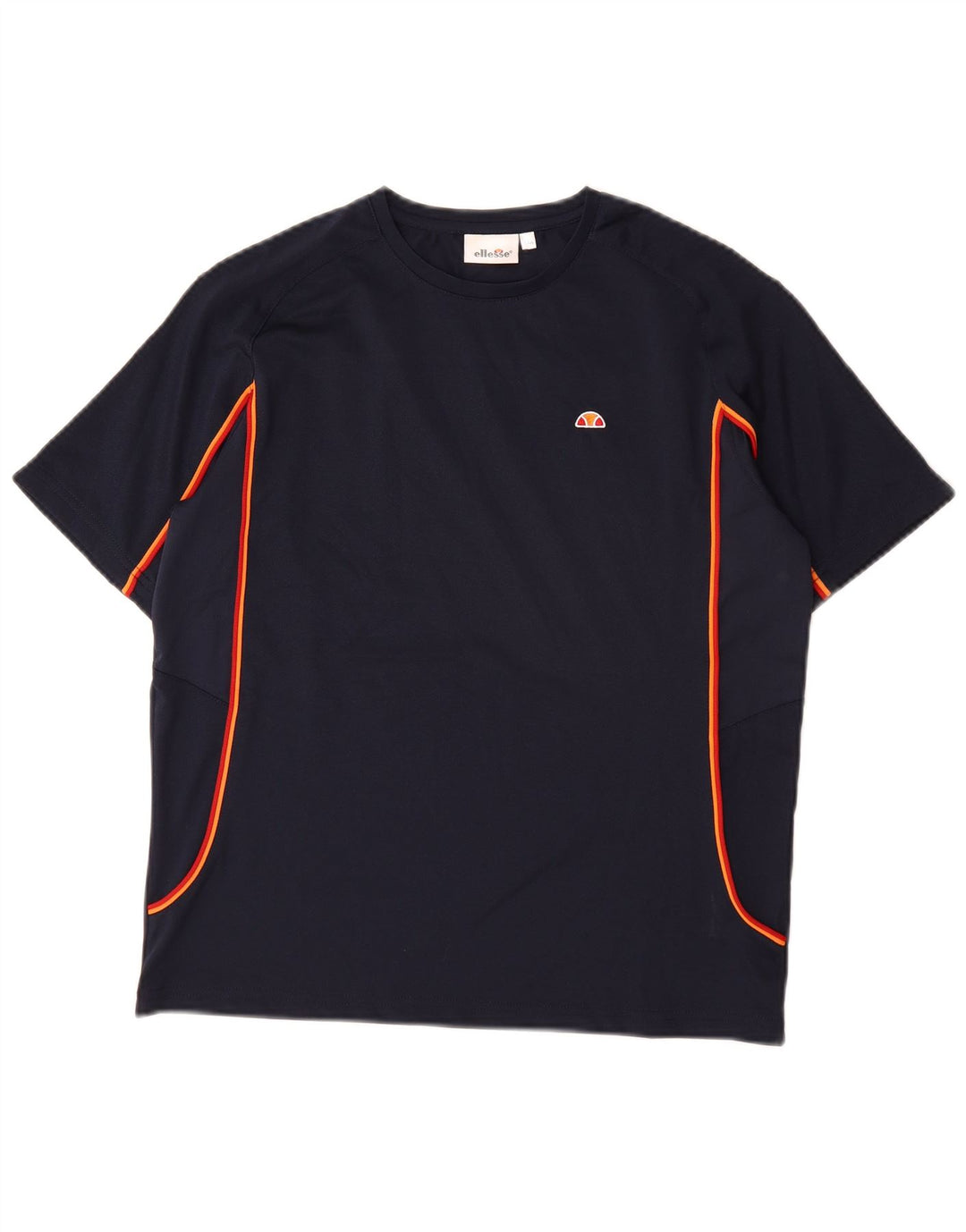 ELLESSE Boys T-Shirt Top 13-14 Years Navy Blue Polyester
