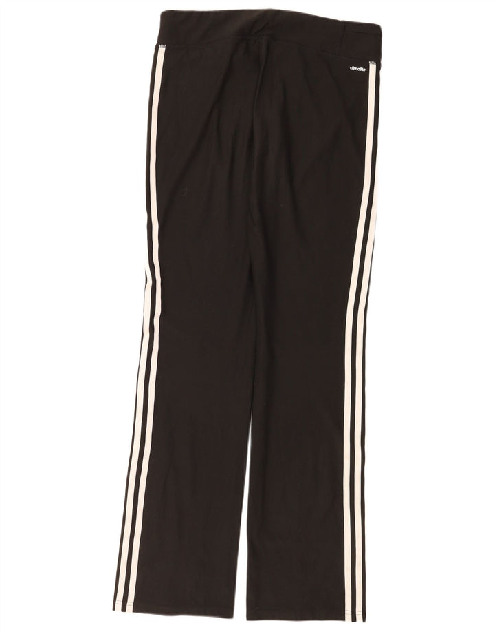 Adidas Γυναικεία φόρμα παντελόνι UK 12/14 Μεσαίο μαύρο πολυεστέρα