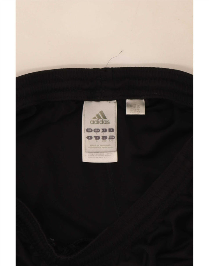 Ανδρικό σορτς Adidas Climalite Sport μεγάλο μαύρο πολυεστέρα