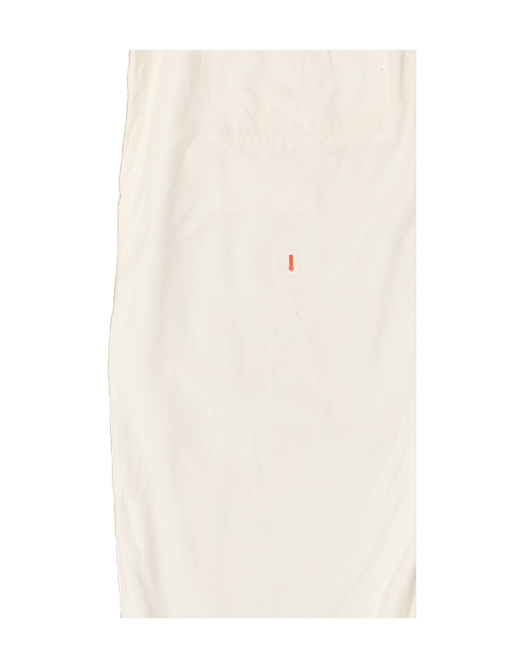EDDIE BAUER Womens Straight Capri Trousers US 14 XL W34 L24  White Cotton | Vintage Eddie Bauer | Thrift | Second-Hand Eddie Bauer | Used Clothing | Messina Hembry 