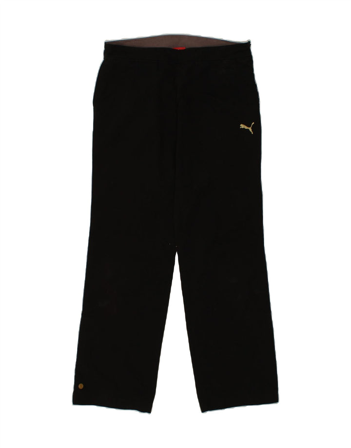 PUMA Womens Tracksuit Trousers UK 8 Small Black Polyester Vintage Puma and Second-Hand Puma from Messina Hembry 