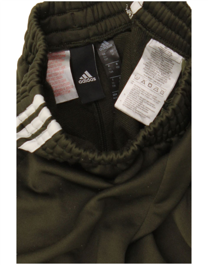 Παντελόνι αθλητικής φόρμας ADIDAS Boys Aeroready 11-12 ετών Πράσινο Colourblock