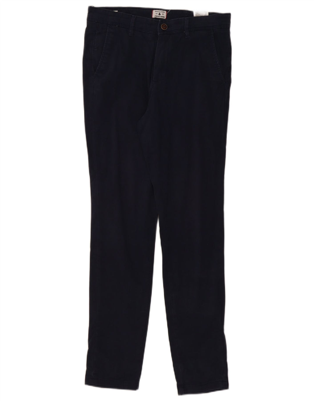 Ανδρικό παντελόνι Chino JACK & JONES W30 L32 Navy Blue Cotton