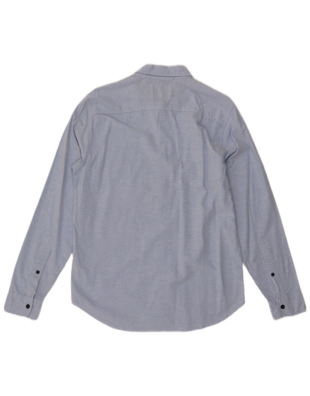 Ανδρικό πουκάμισο HOLLISTER, μεσαίο μπλε βαμβακερό