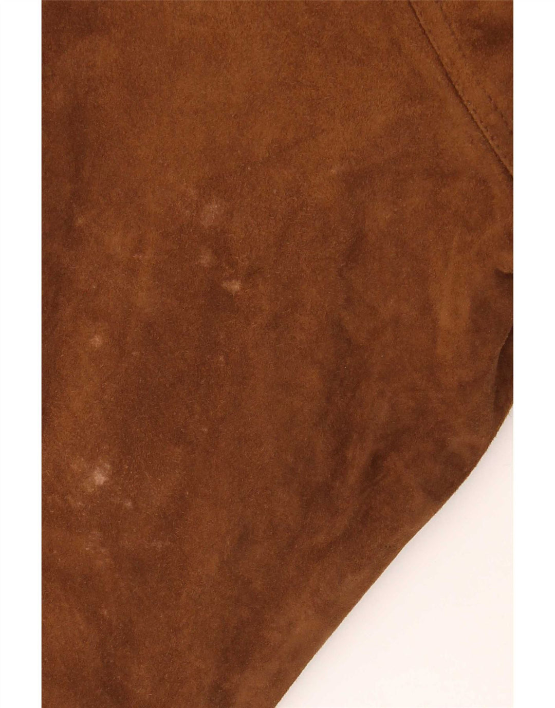 Vintage Ανδρικό Suede Bomber Jacket IT 54 2XL Καφέ Δερμάτινο