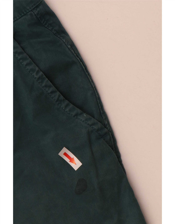 Ανδρικό κανονικό σορτς chino Superdry W32 Μεσαίο πράσινο βαμβακερό