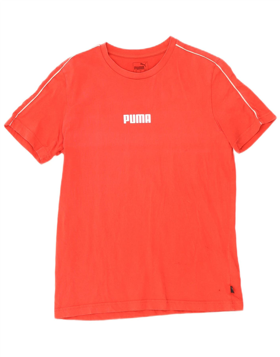 Ανδρικό γραφικό μπλουζάκι Puma, μικρό κόκκινο βαμβακερό