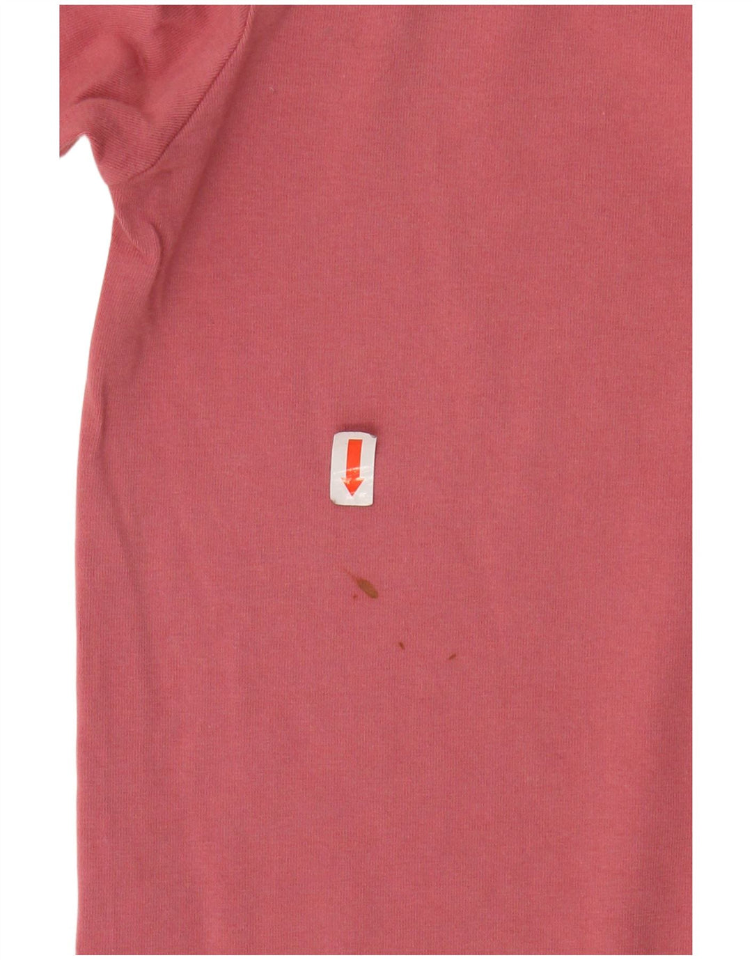 Γυναικείο τοπ ADIDAS Μακρυμάνικο UK 8 Μικρό Ροζ Βαμβακερό