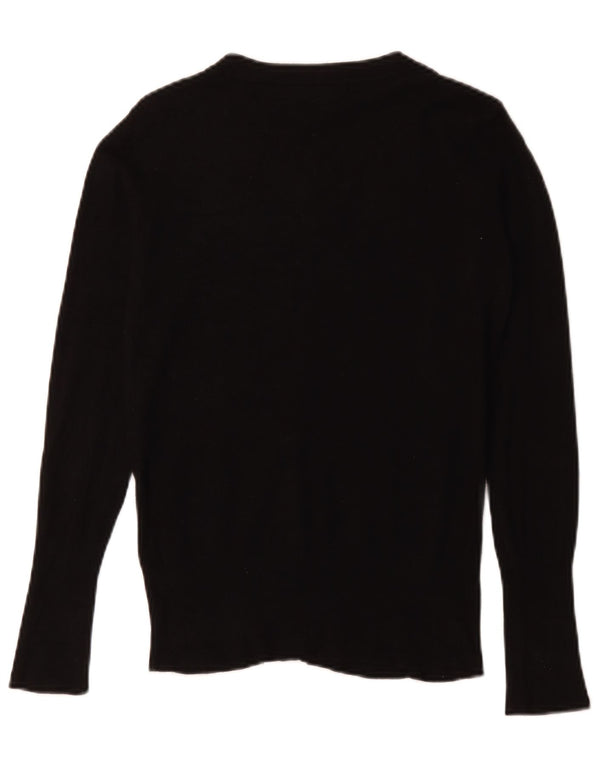 Zara Γυναικείο πουλόβερ UK 12 Medium Black