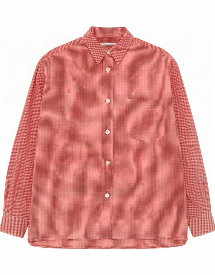 Γυναικείο πουκάμισο Marella UK 16 Μεγάλο κόκκινο Gingham Polyester