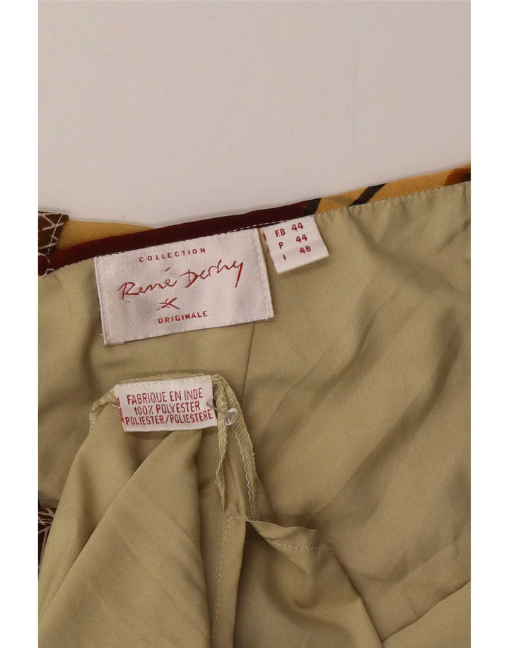 Γυναικείο ασύμμετρο φόρεμα Rene Derhy IT 48 XL Πολύχρωμο Patchwork