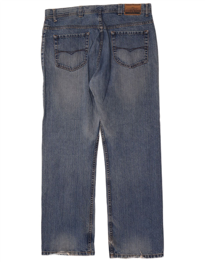 Ανδρικό τζιν Marks & Spencer Blue Harbor Straight W38 L33