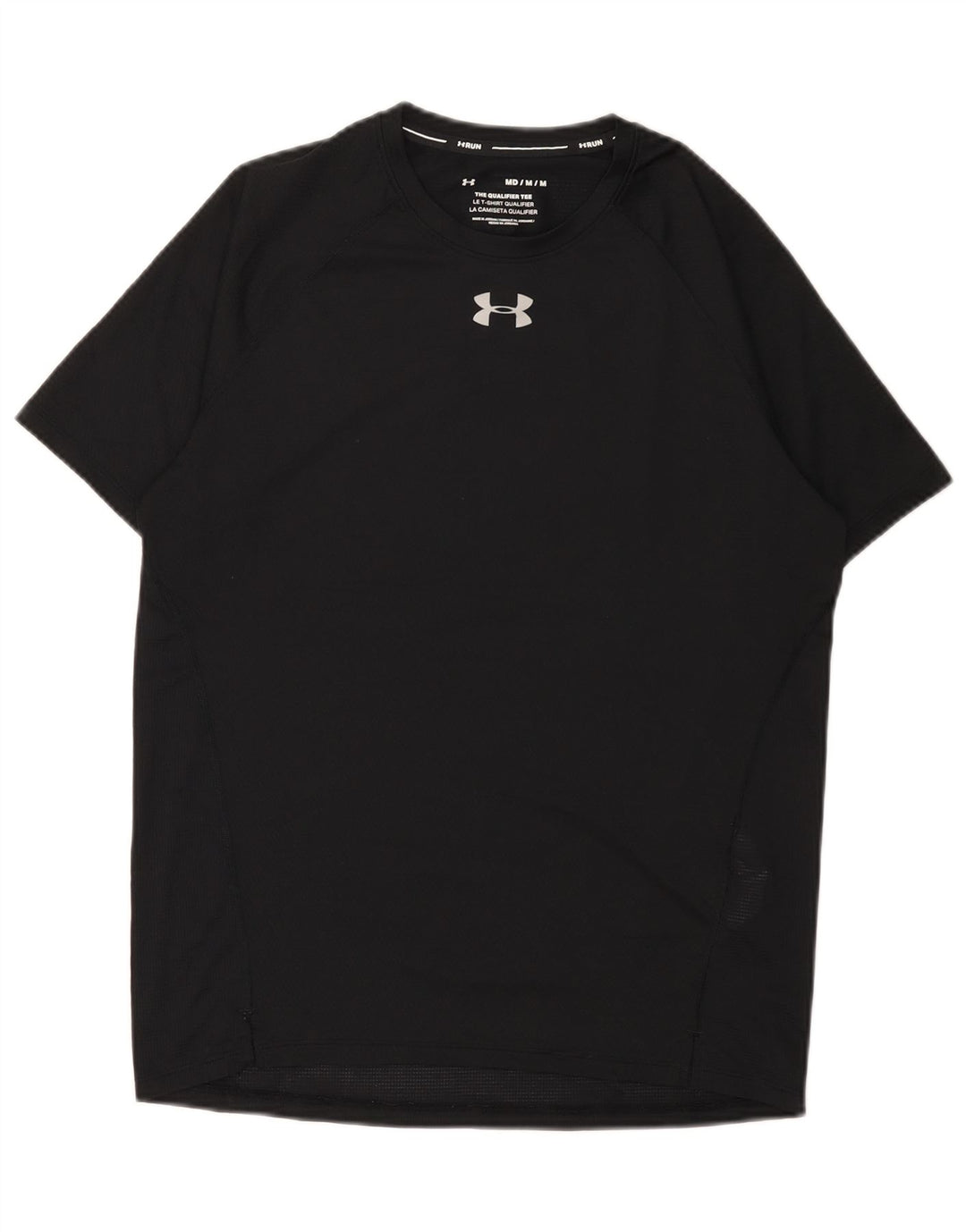 Ανδρικό T-Shirt Under Armour Top Μεσαίο Μαύρο Πολυεστέρα