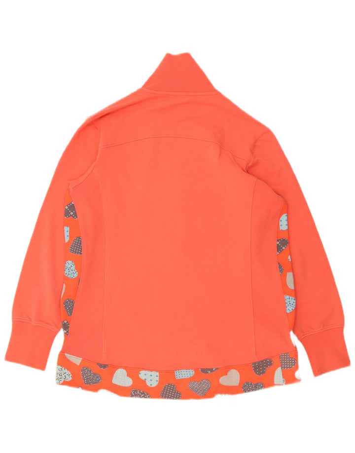 Γυναικεία αθλητική φόρμα Asics Top Jacket UK 16 Large Orange Heart