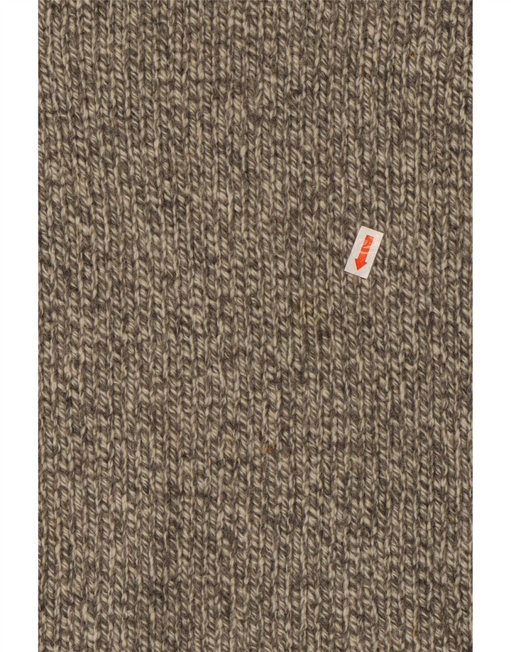 L.L.BEAN Ανδρικό πουλόβερ με λαιμόκοψη μεσαίου γκρι μαλλί