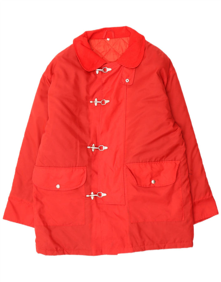 Vintage Ανδρικό Πανωφόρι UK 42 XL Κόκκινο