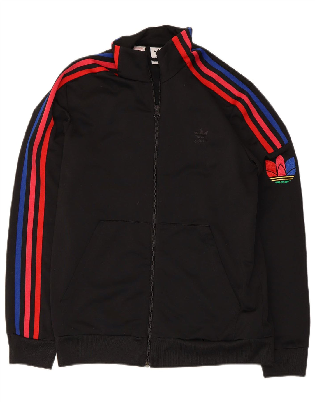 Adidas Boys Graphic αθλητική φόρμα Top Jacket 13-14 ετών Μαύρο Πολυεστέρας