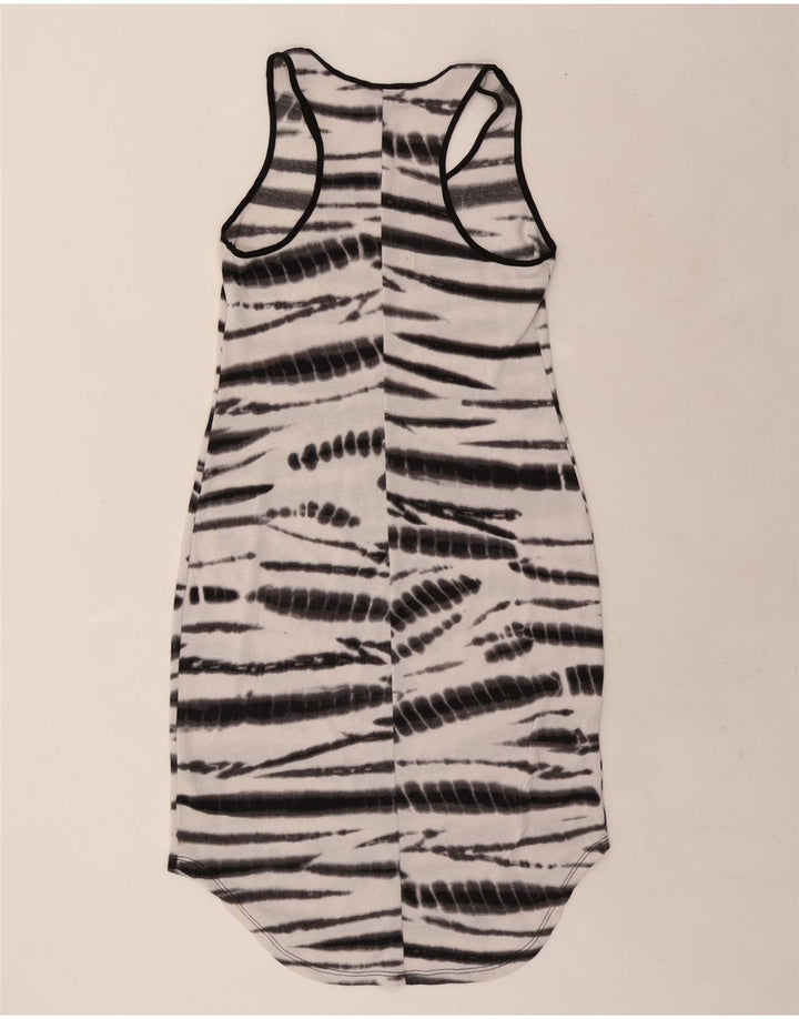 Γυναικείο αμάνικο μπλουζάκι MOSSIMO UK 12 μεσαία λευκή βαφή για γραβάτα