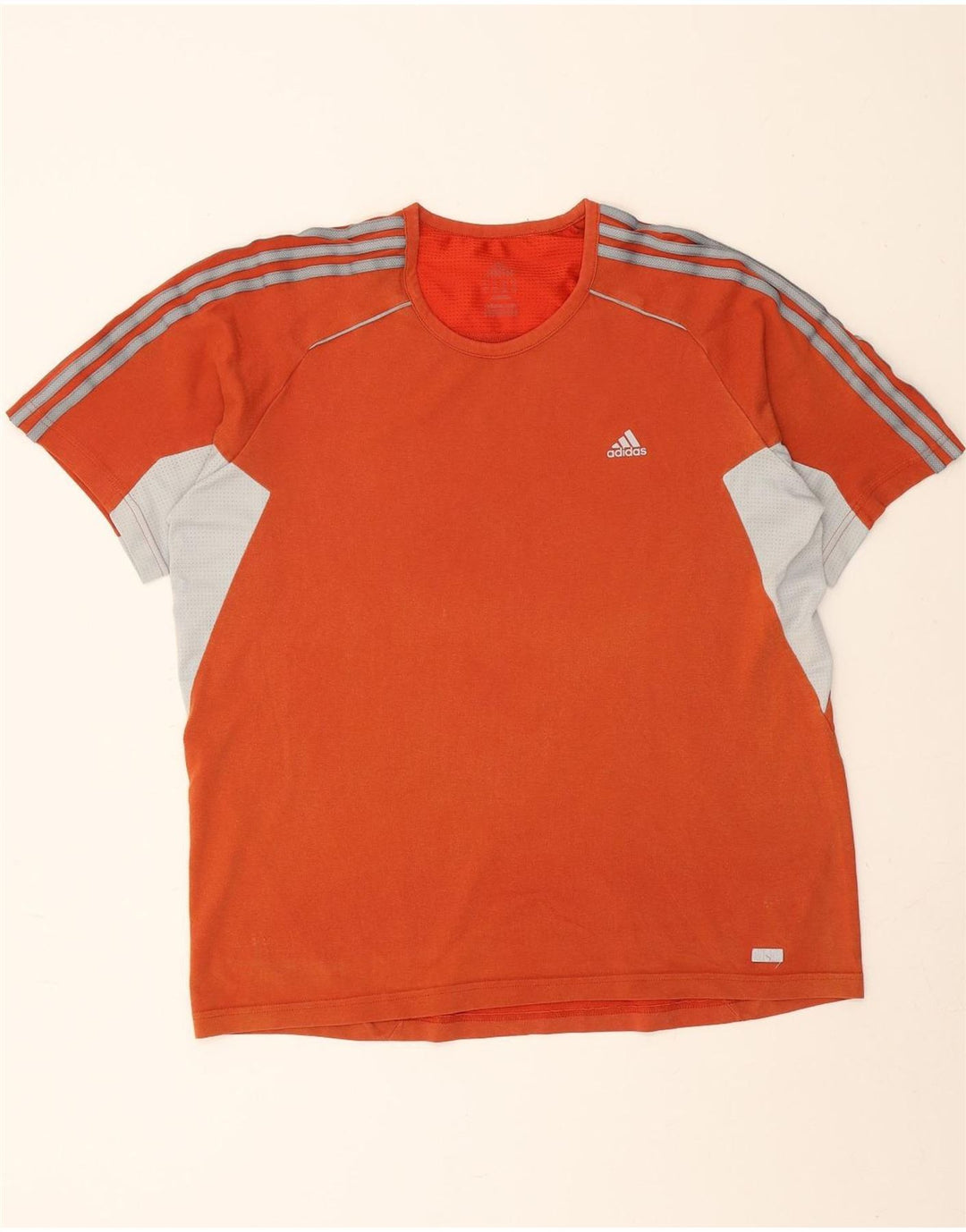 Ανδρικό T-Shirt ADIDAS Top Μεγάλο Πορτοκαλί Χρώμα Βαμβακερό