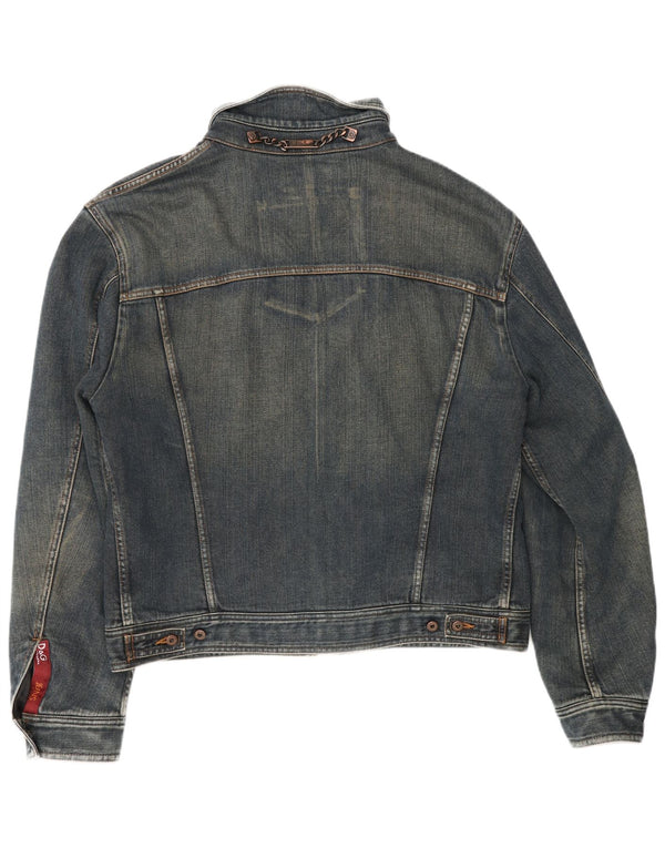Dolce & Gabbana Ανδρικό Τζιν Μπουφάν UK 42 XL Μπλε βαμβακερό
