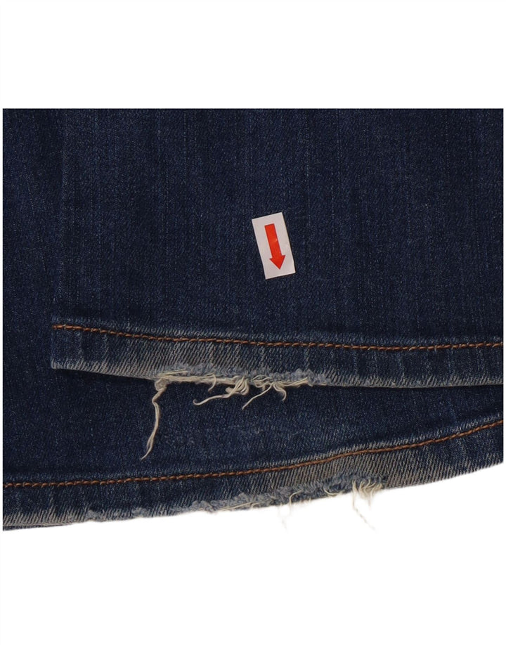 Γυναικείο τζιν μποτάκι TOMMY HILFIGER US 6 Medium W30 L30 Μπλε βαμβακερό