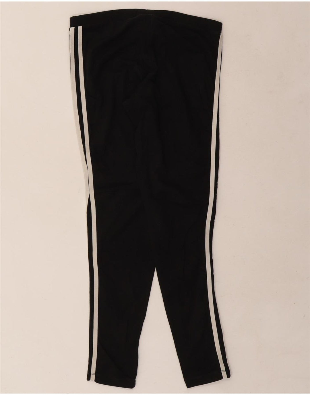 Γυναικείο κολάν Adidas UK 14 Μεσαίο μαύρο βαμβακερό