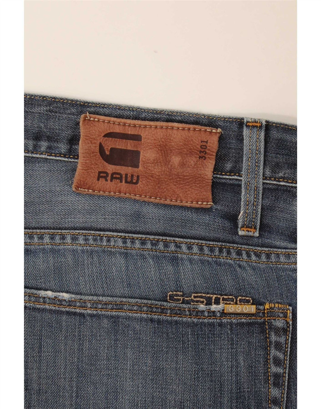 Ανδρικό τζιν ίσιο G-Star Distressed τζιν W38 L34 Μπλε