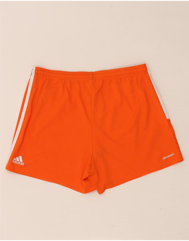 Adidas Γυναικείο Climacool αθλητικό σορτς UK 12/14 μεσαίο πορτοκαλί πολυεστέρας