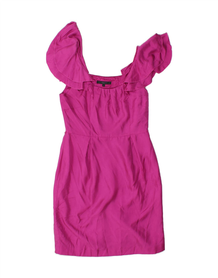 COAST Womens Sheath Dress UK 10 Small Pink Vintage Coast and Second-Hand Coast from Messina Hembry 