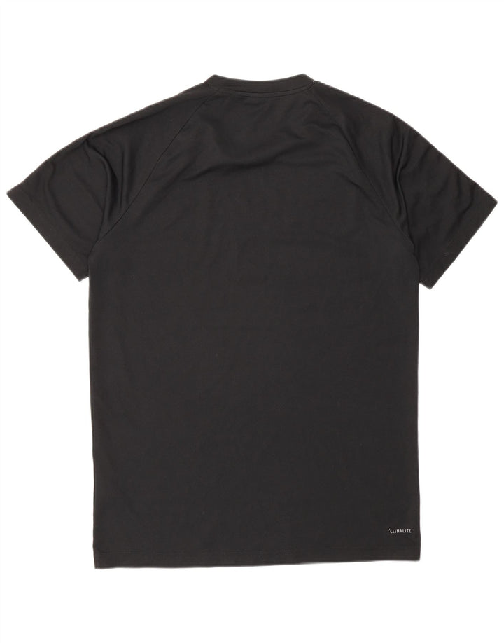 Adidas Ανδρικό T-Shirt Climalite Top Medium Black Polyester Sports