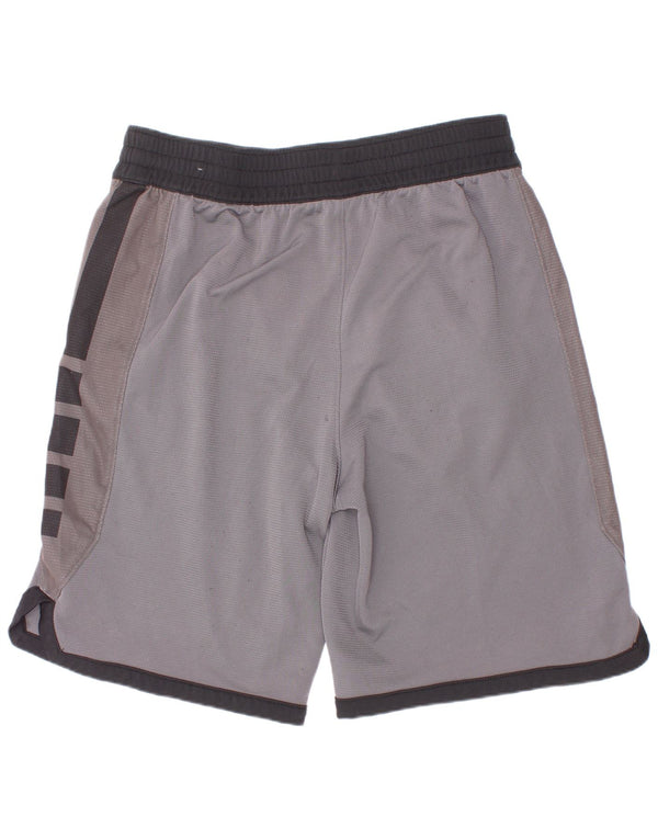 Γραφικό αθλητικό σορτς Nike Boys Dri Fit 12-13 ετών μεγάλο γκρι πολυεστέρα